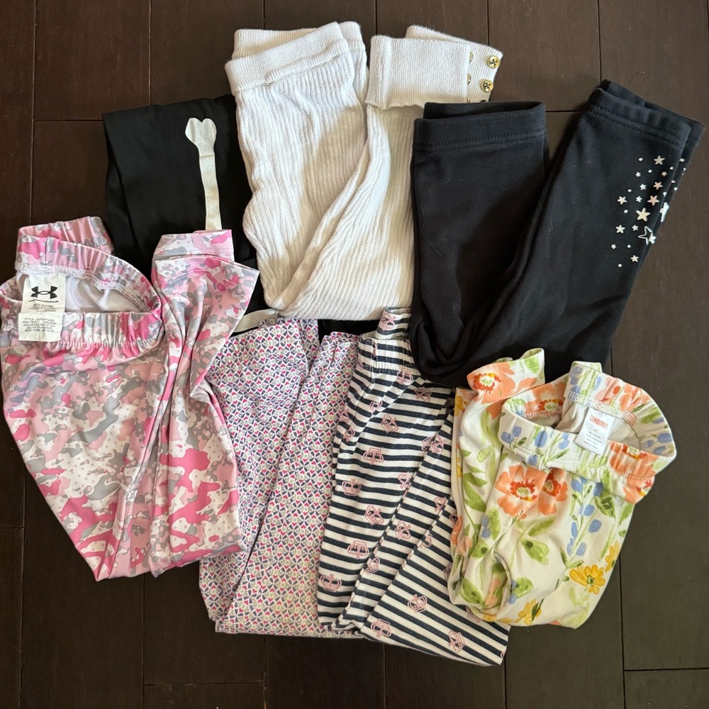 Bundle of 4T leggings